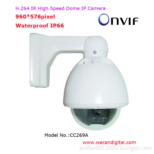 H.264 Mini High Speed Dome IP Camera